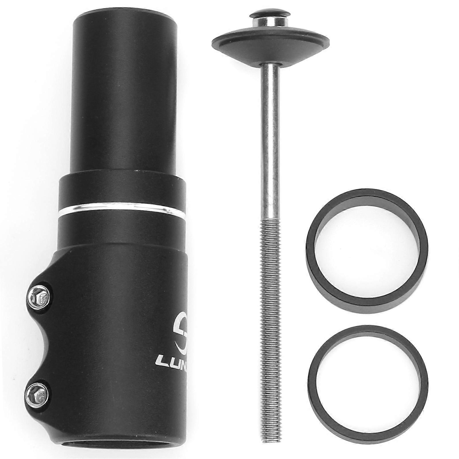 LUNJE 115mm Bicycle Stem Aluminum Alloy Front Fork Extender Accessories