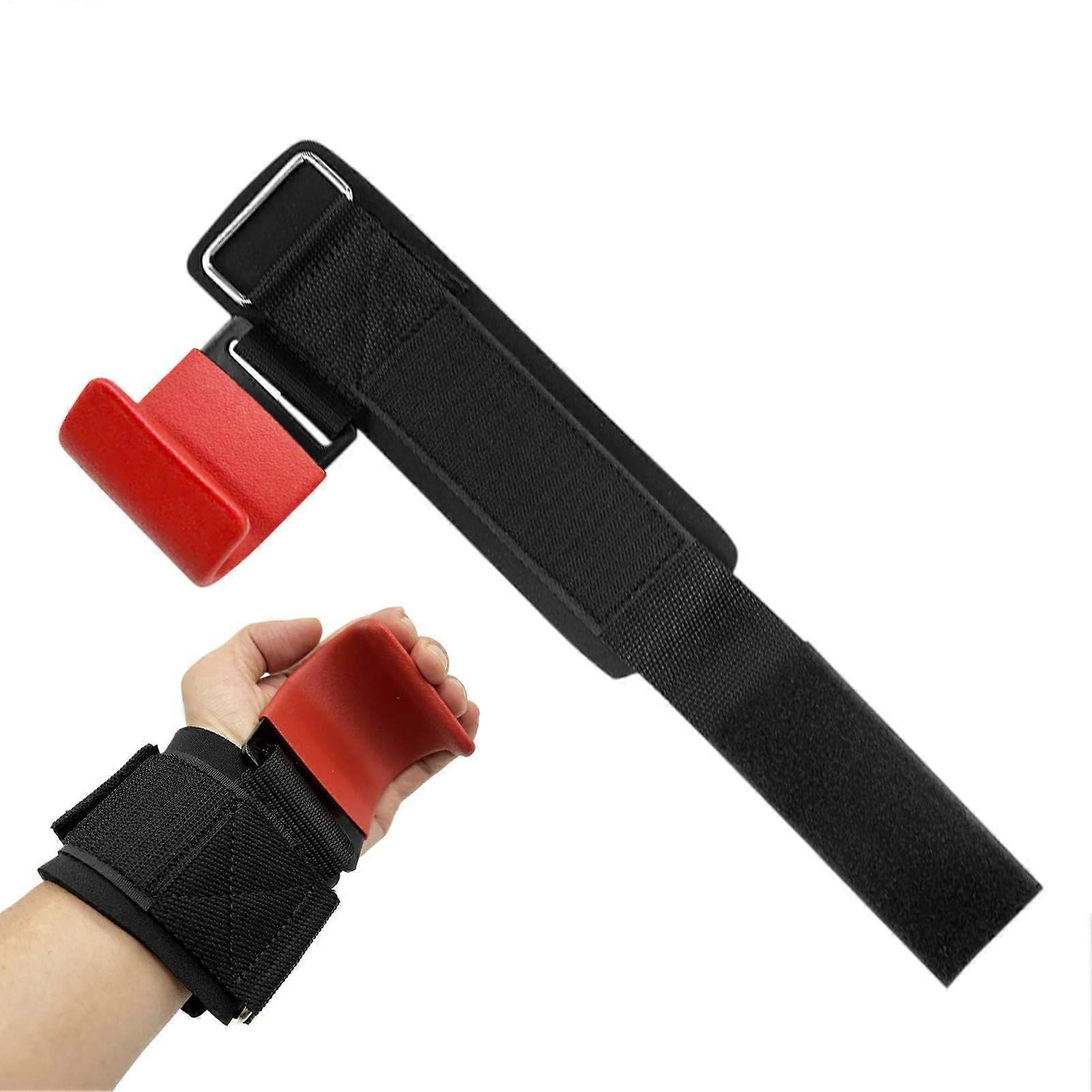 Fitness Weight Lifting Hooks, HeavyDuty Workout Wrist Support, Lifting Straps