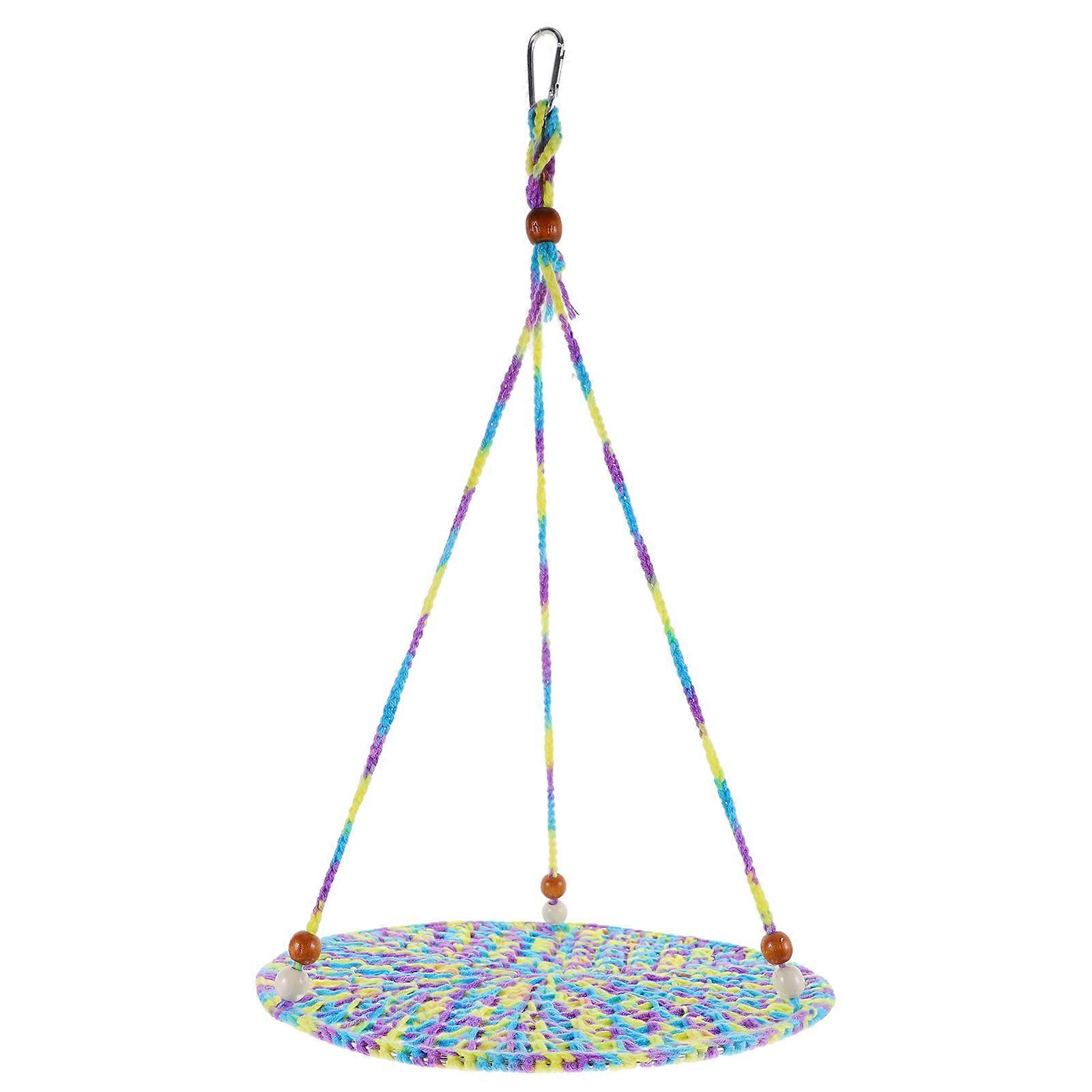 Hanging Bed For Bearded Dragon Reptile Hammock Swing Playing 10.02x14.15in 1Set