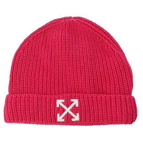 Off White Childrens/Kids Arrow Beanie