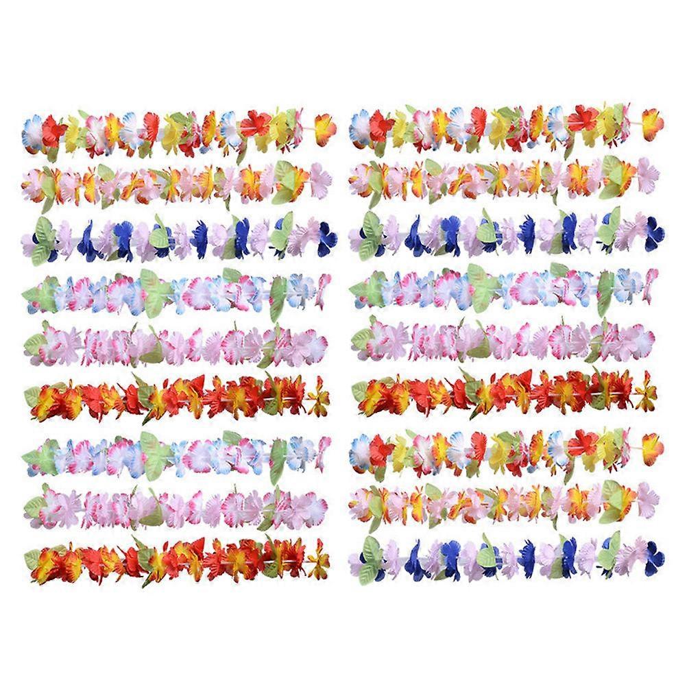 Χαβανέζικη Διακόσμηση Hawaiian Leis Holiday Celebration 105X6.5CM 18Τμχ