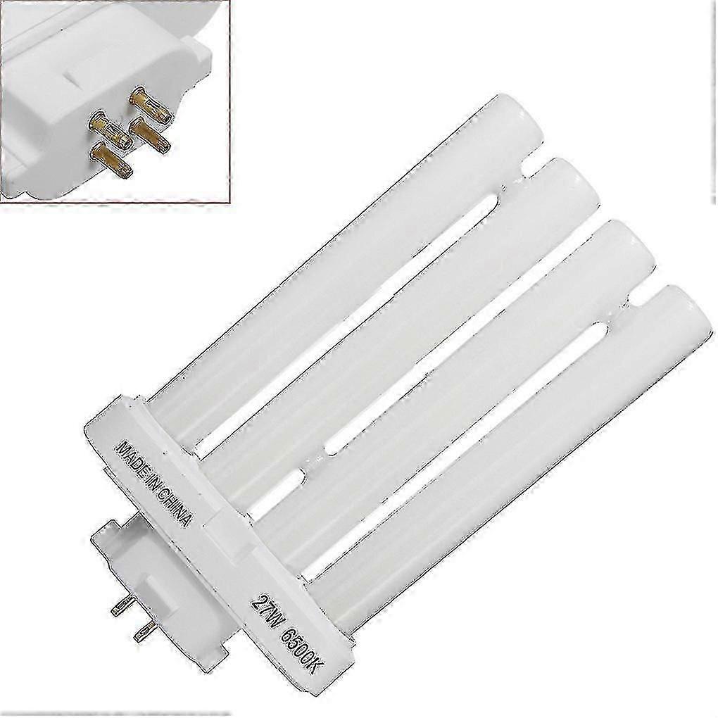 Fml 27ex-n 27w 4 Pin Quad Tube Energy Saving Compact Fluorescent Light Bulb 6500k 4 Rows Light Bulb-fast Delivery
