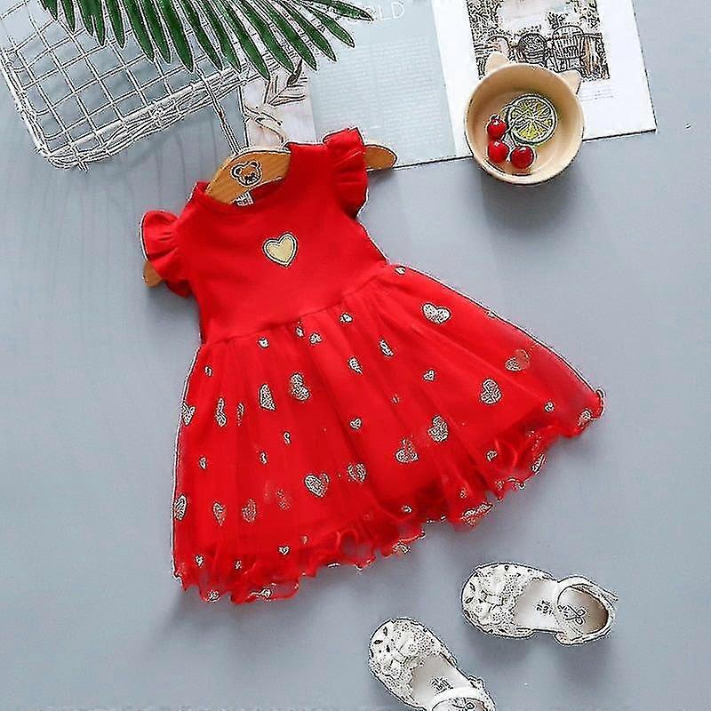 Bébé été, style mignon, robe de soirée de mariage ( Set-3 )