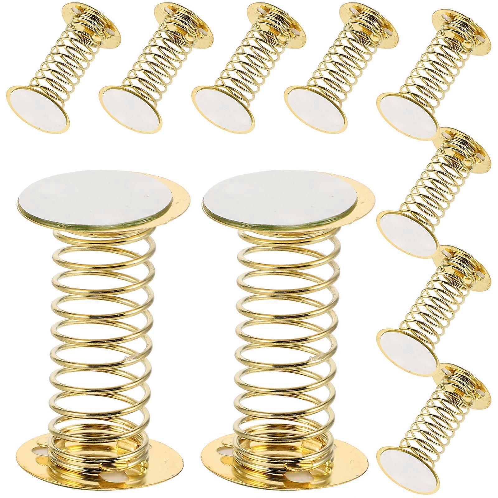 Mini Wobble Springs Spring Base Wobble Dolls Decoration Accessory For Creative Projects 10Pack