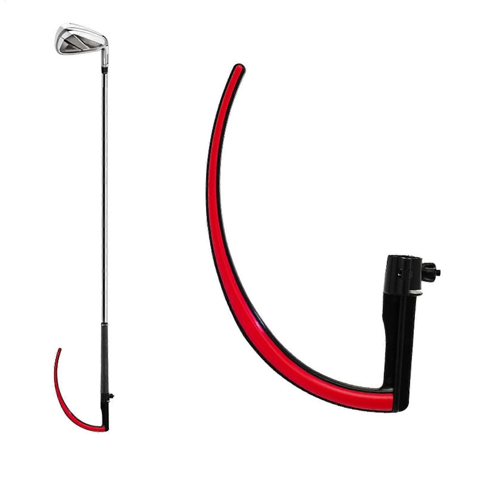 Golf Swing Training Aid, Posture Correction Trainer, Portable Rubber Training Equipment for Accuracy and Consistency