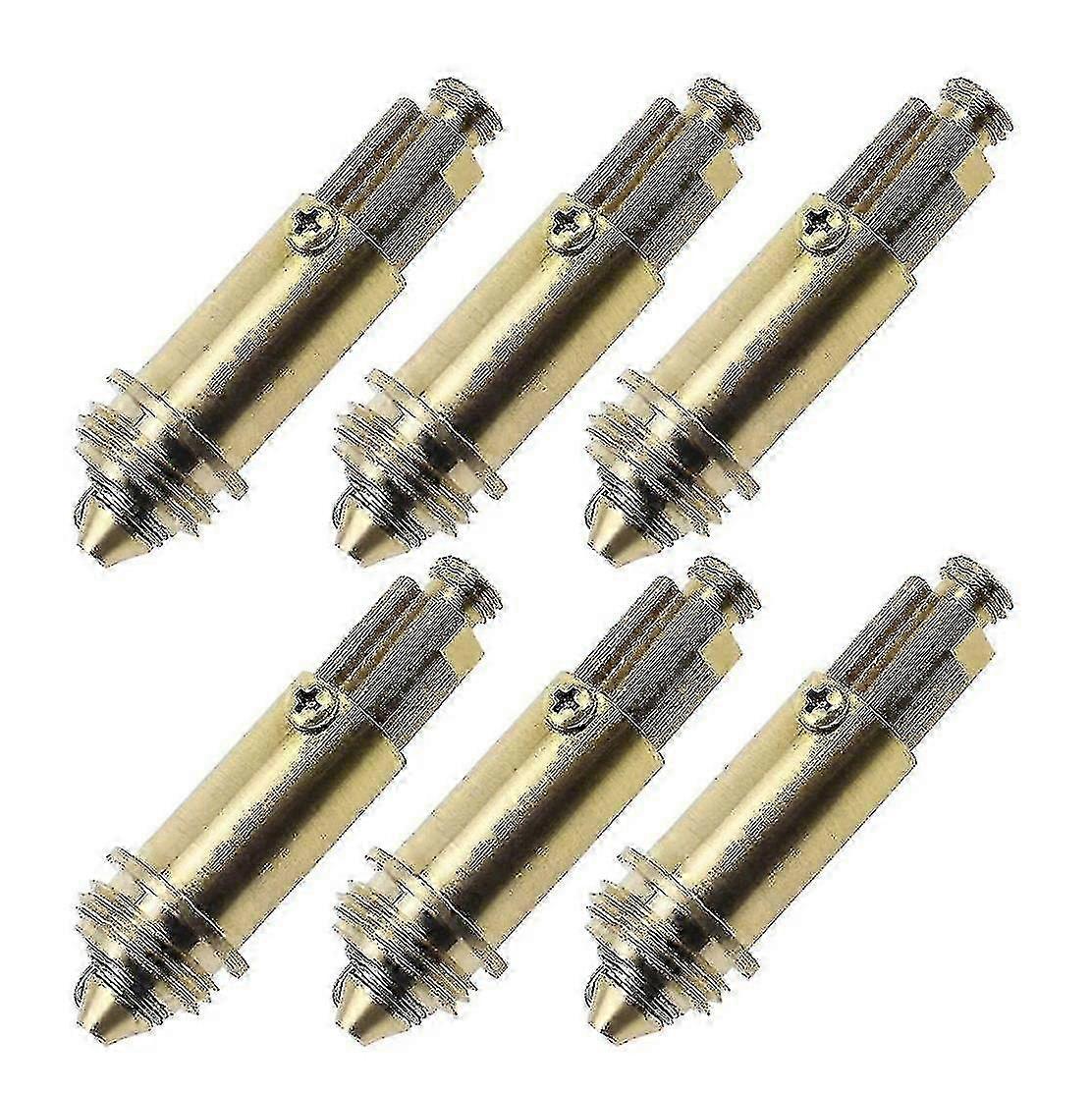 6 Pcs Replacement Click Clack Sink Plug for Kitchen Basin Brass Waste System