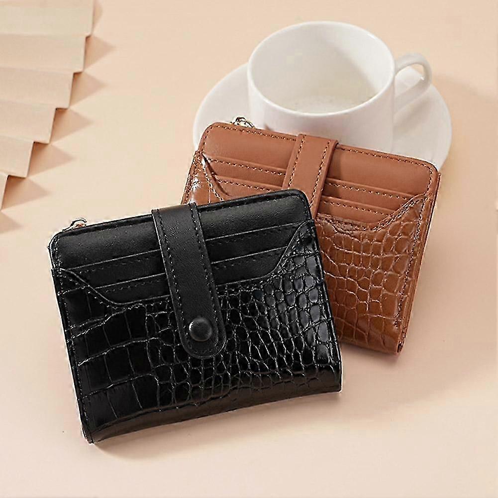 レディースショート小銭財布レディースPUフォールディングコインカードホルダー