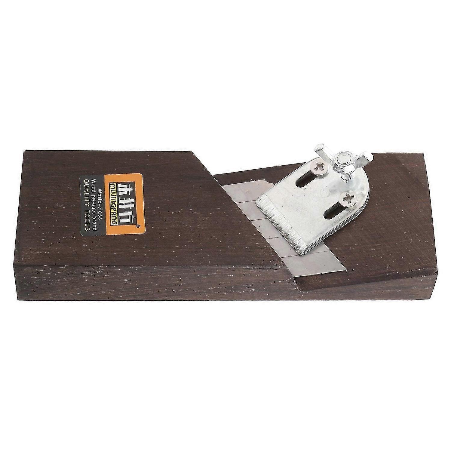 Woodworker Hand Blade Plane Ebony Chamfering Planer 45 Angle Cutting Woodworking Tools