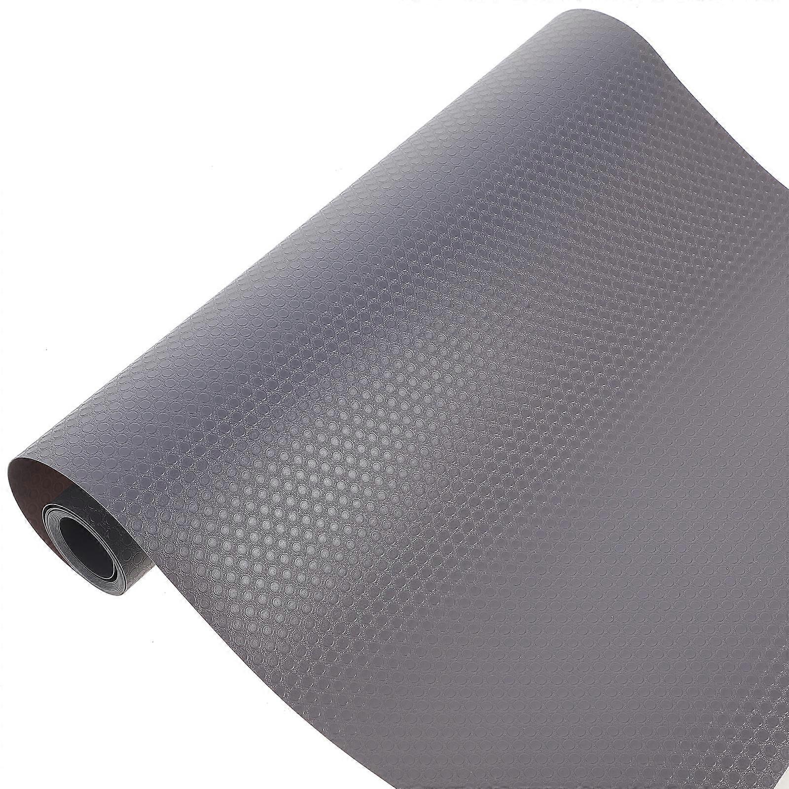Waterproof Shelf Liner Practical Drawer Liner for Home Grey Eva