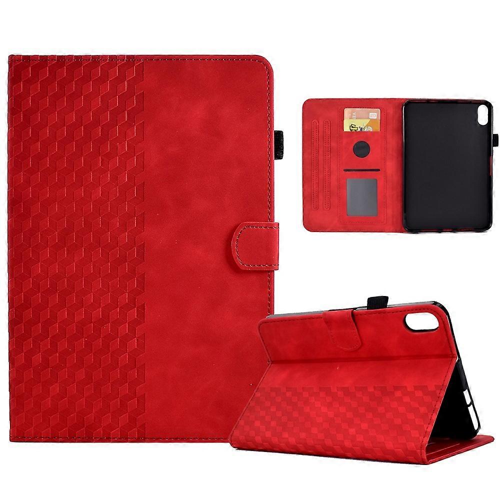 Compatible For Xiaomi Redmi Pad 2 Case Card Slots Block Pattern Leather Cover