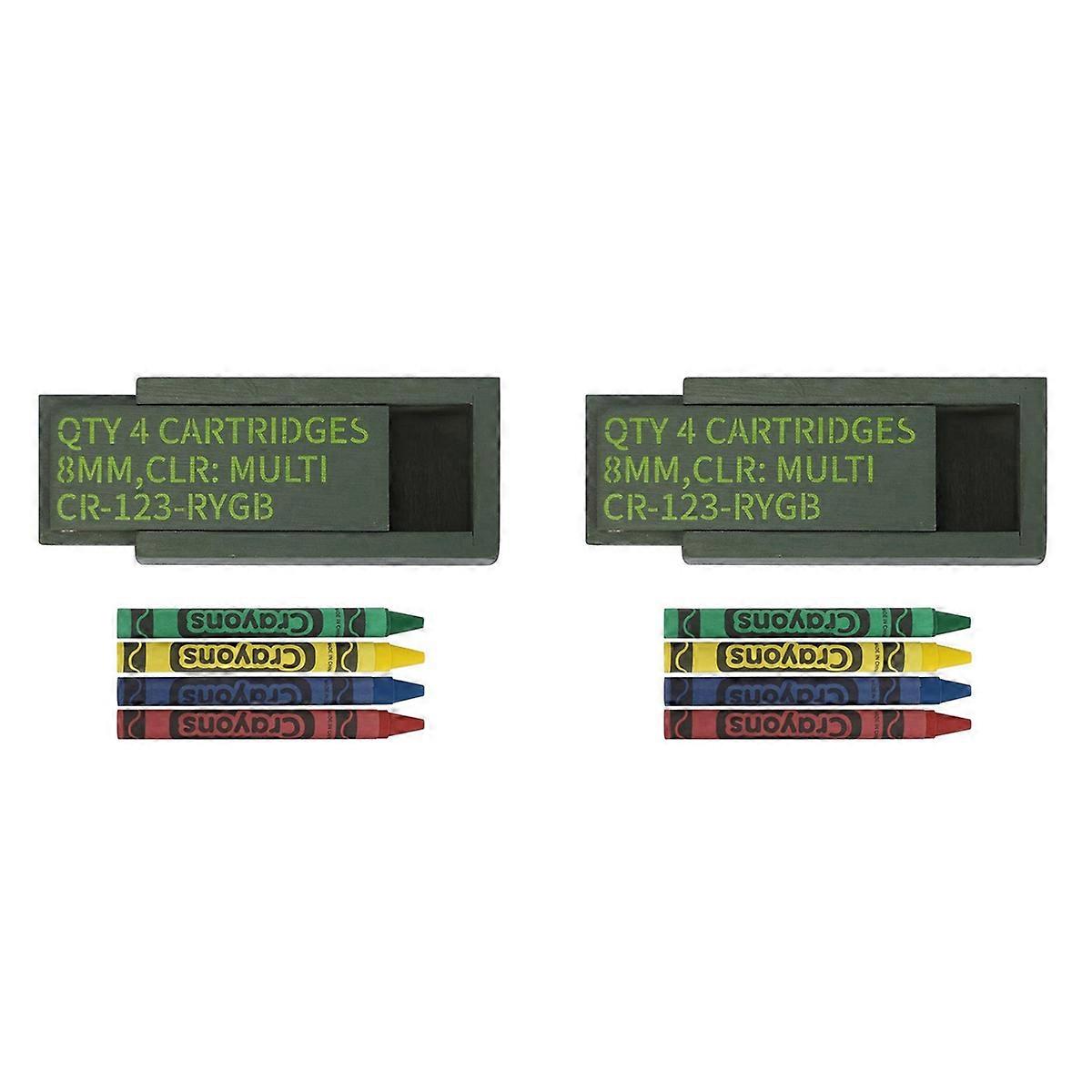 1PCS Crayon Case, for Gifts, with 4 Crayon for Kids