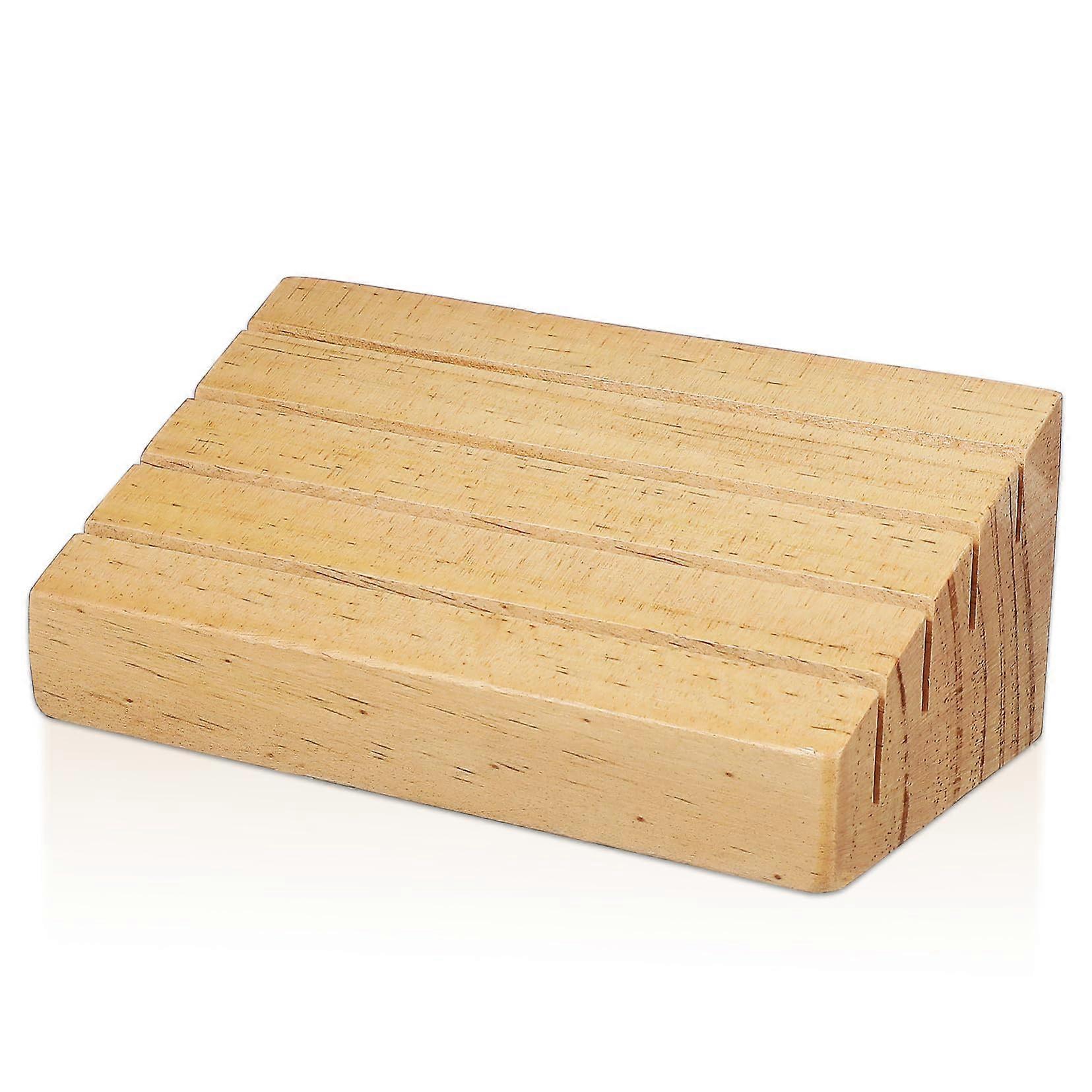 Wooden card holder
Stable playing card stand
With angled design
Nonslip pads for game nights
Made of pine wood