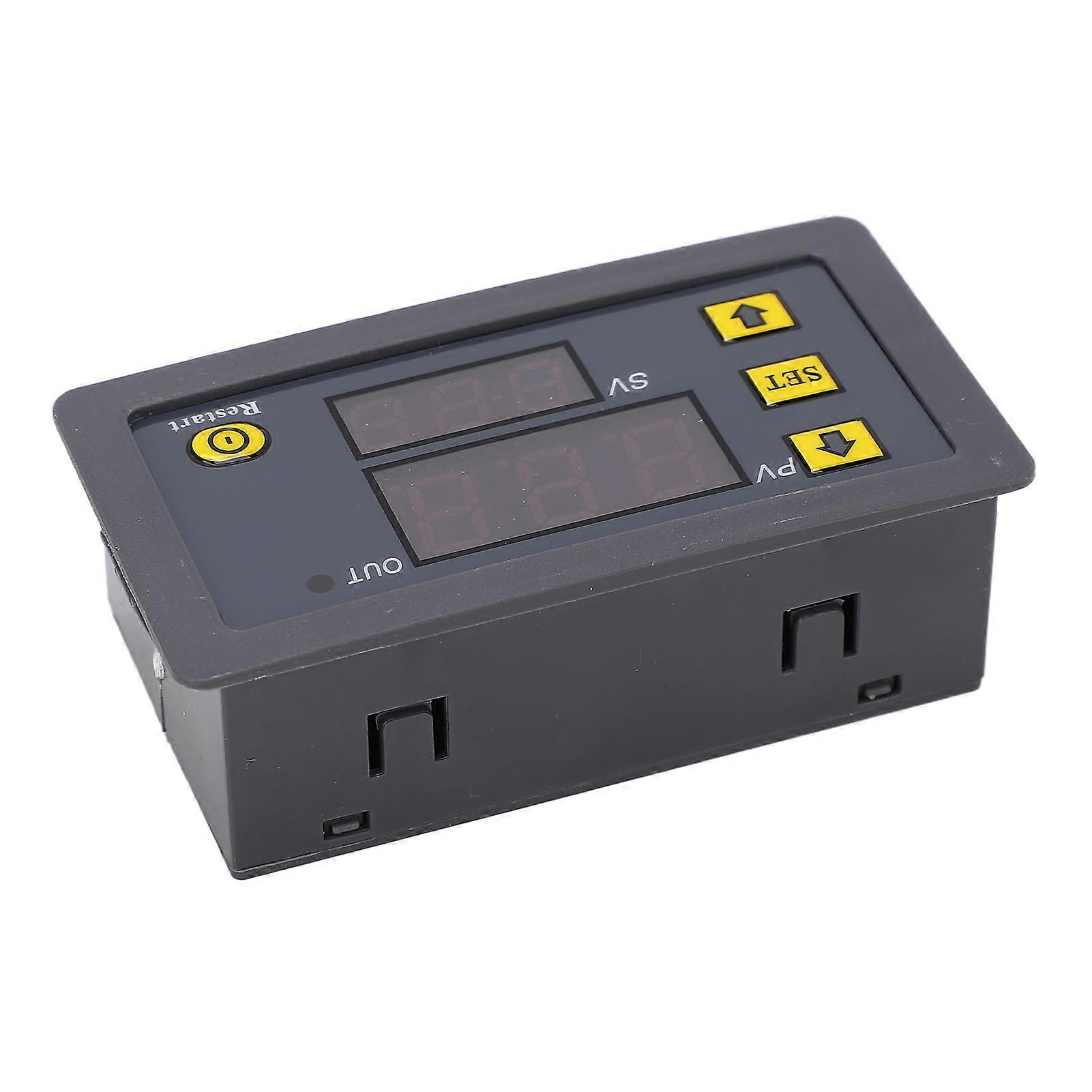 Timer Relay Large Screen OP CL LOP Parameters Independent Store Normally Open Time Relay Module DC12V 240W 