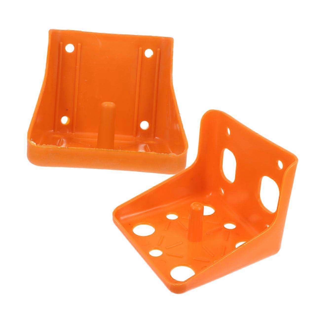 Salt Lick Holder Tray Pack of 2 Thickened PP Salt Block Feeder for Cattle and Livestock Feeding Bowls
