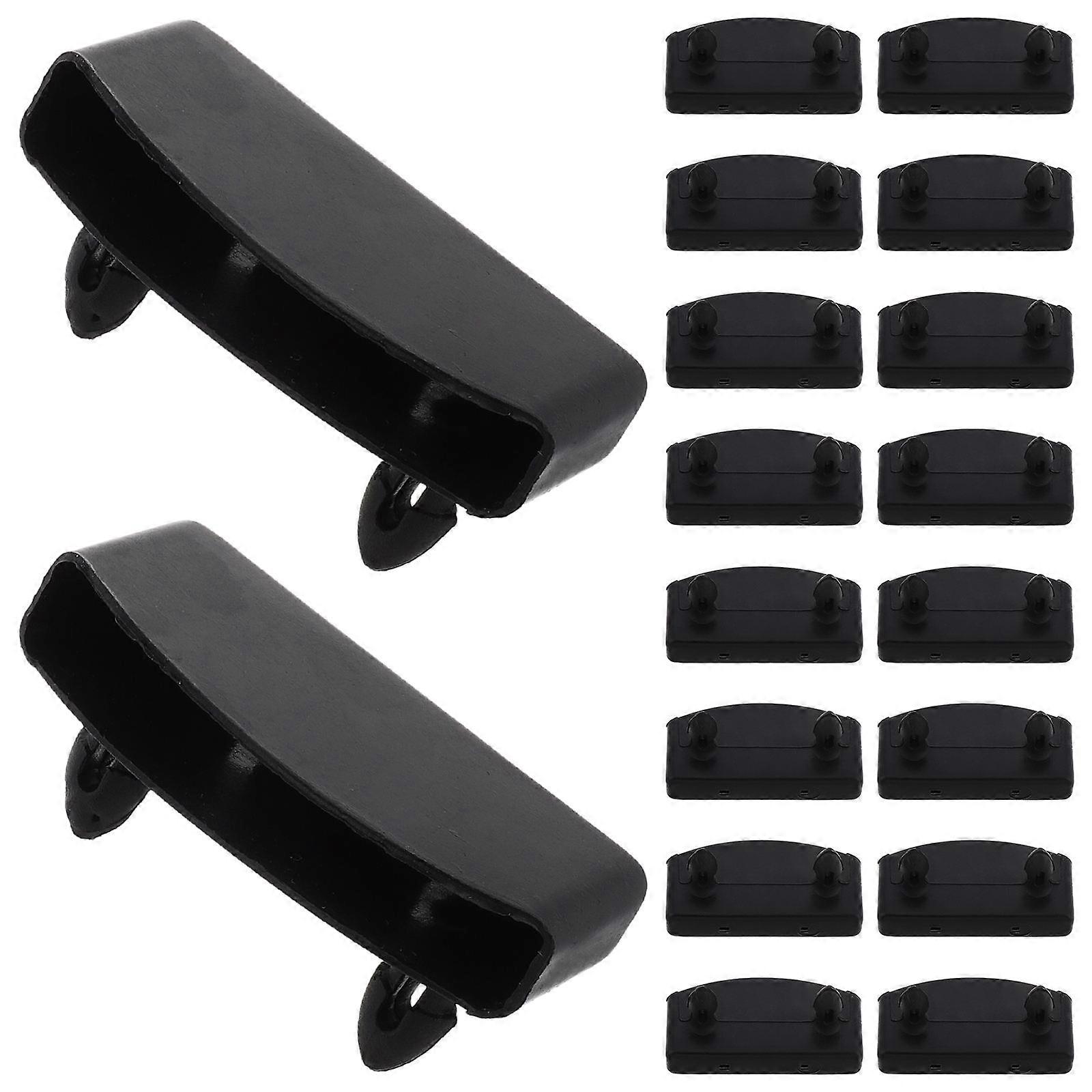 Bed Bracket Replacement Plastic End Caps For Bed Maintenance Adults Bed Frame Accessories 5.60X2.80X2.80CM 20Set