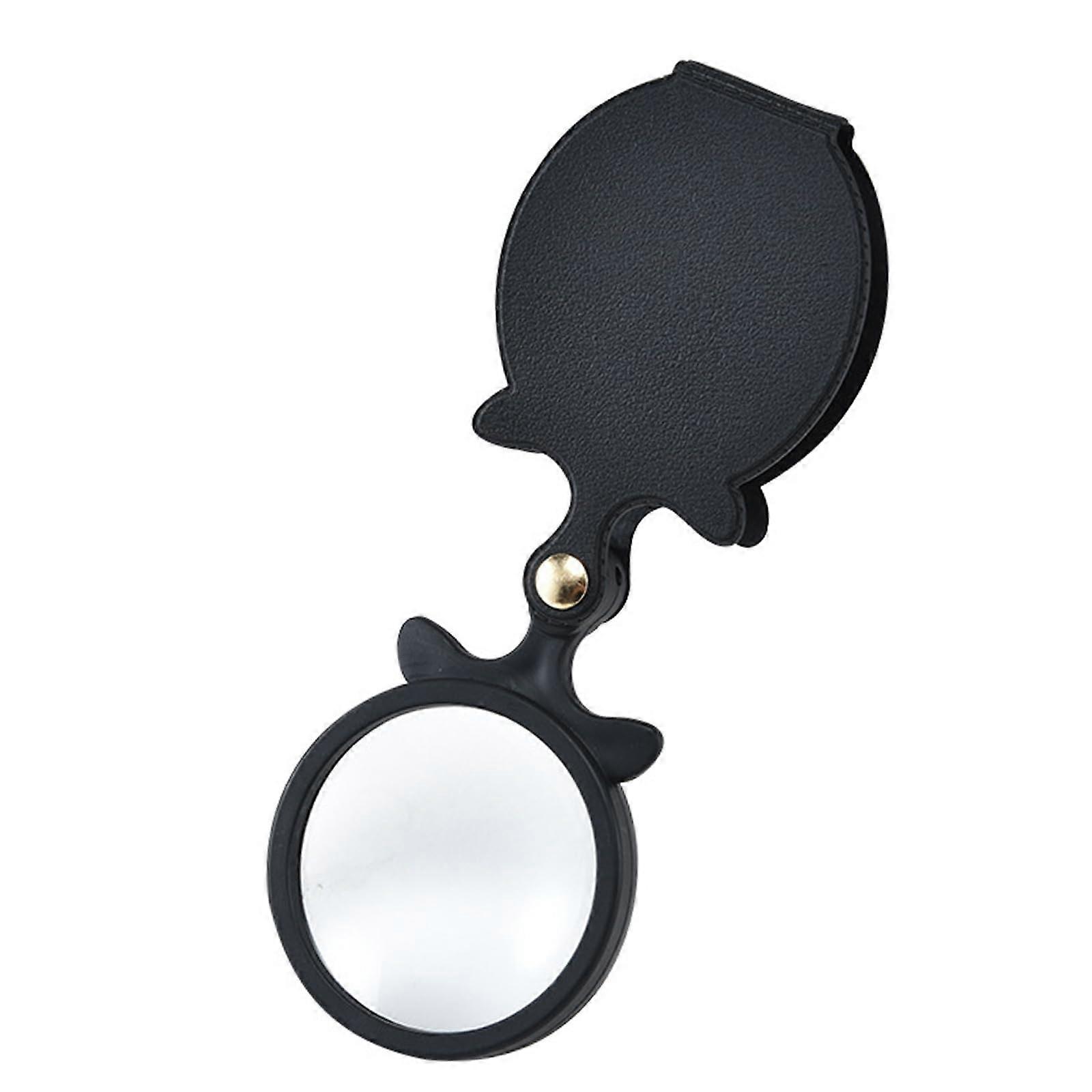 10x Magnification Pocket Magnifier With Rubber Grip And ABS Frame For Precise Optical Tasks And Detailed Inspections