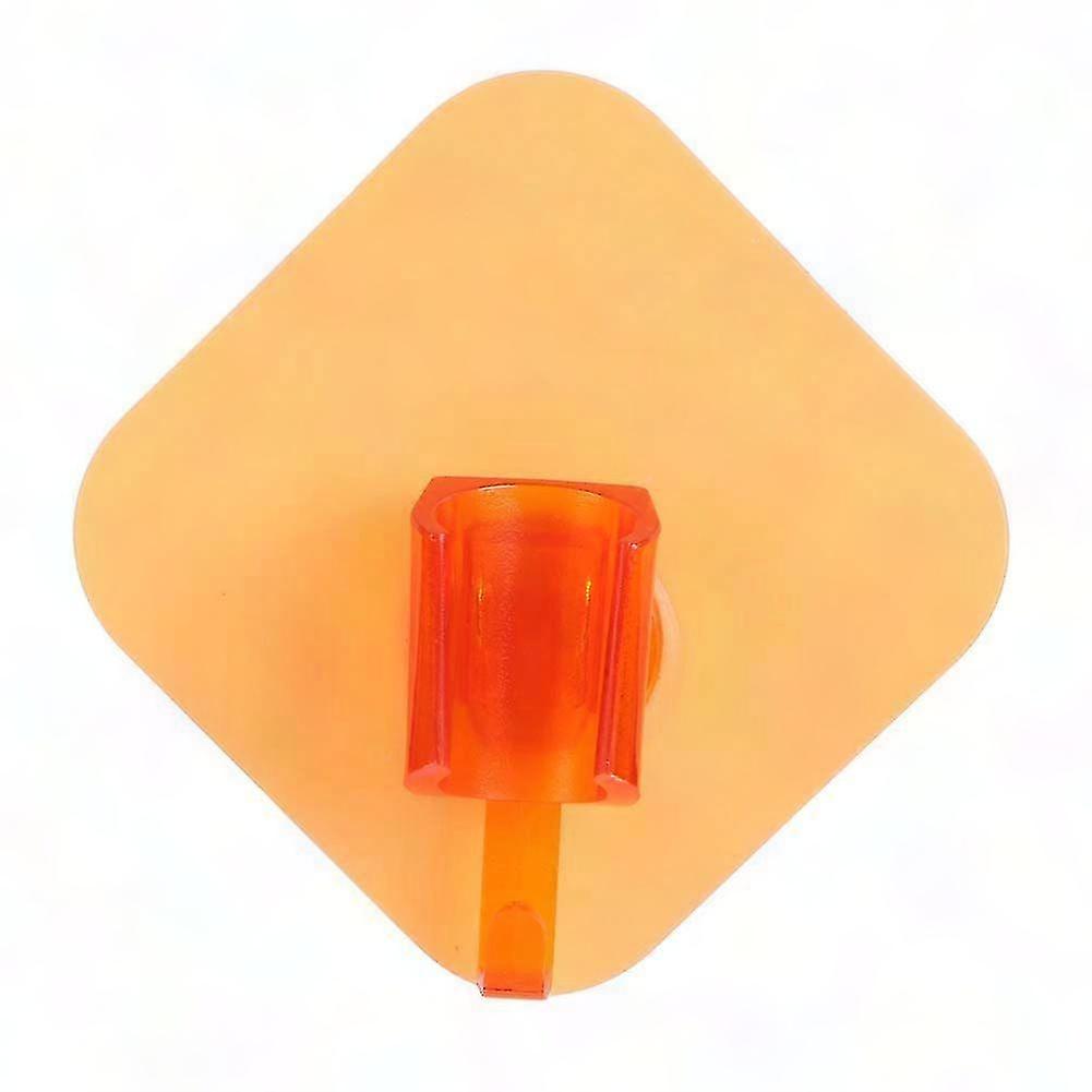 Adjustable Shower Head Holder - No Drill Required, Orange Bathroom Stand Bracket