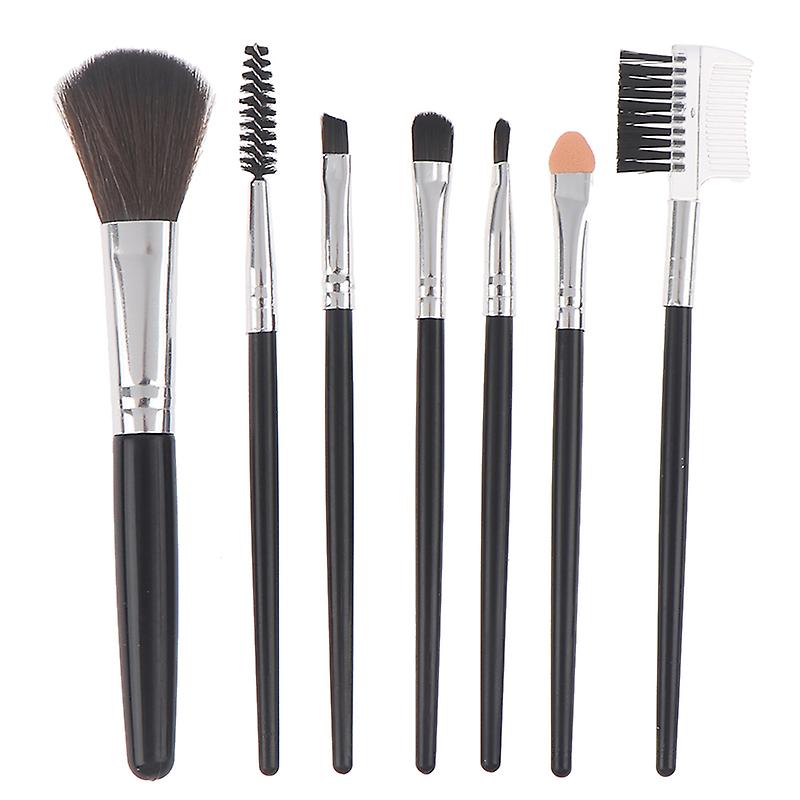 7pcs Pro Makeup Brush Sets Eyeshadow Cosmetic Tools Eye Face Beauty Brushes