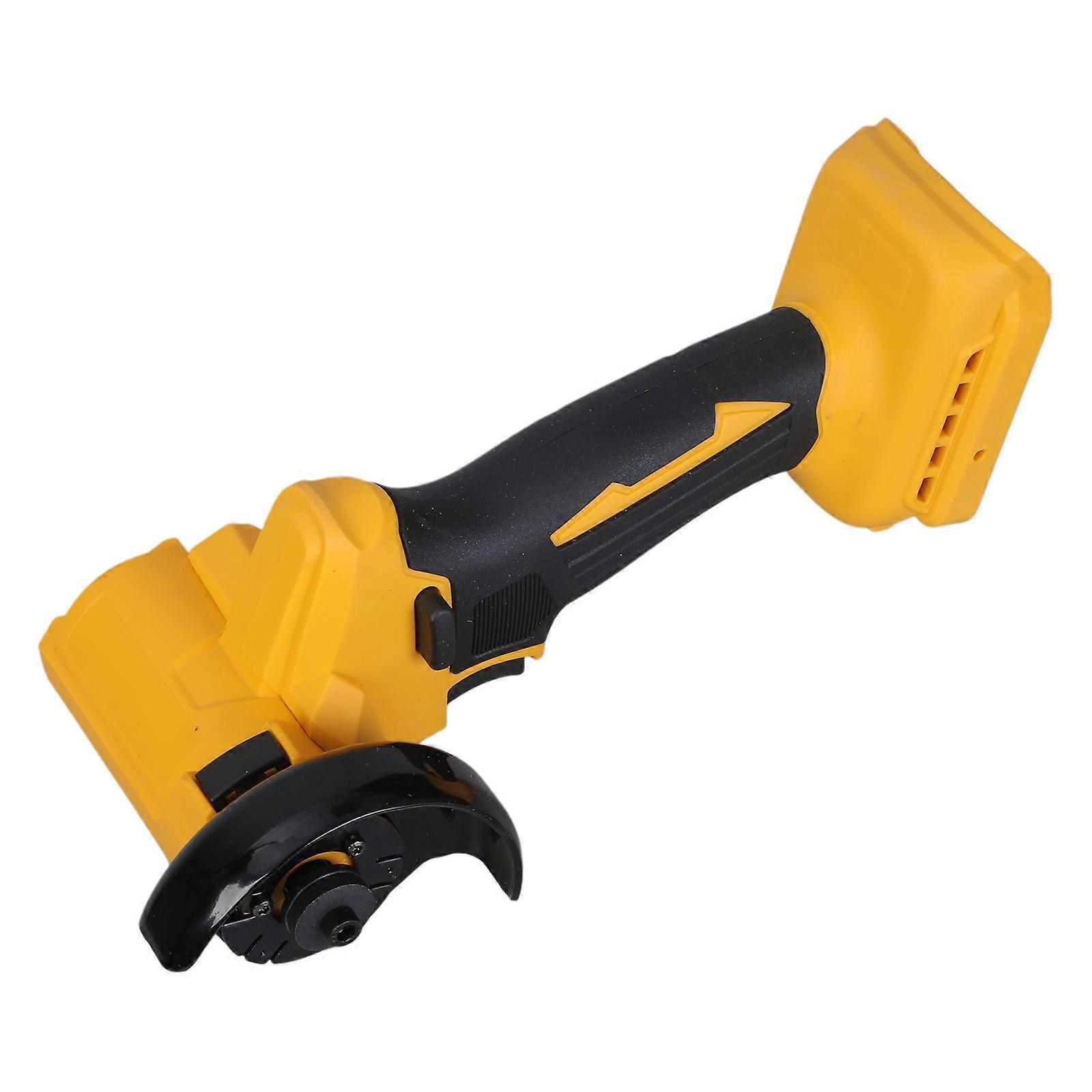 3inch Angle Grinder Brush Grinding Machine Power Tool Small Polishing Machine for Cutting, Polishing and Sharpening Yellow