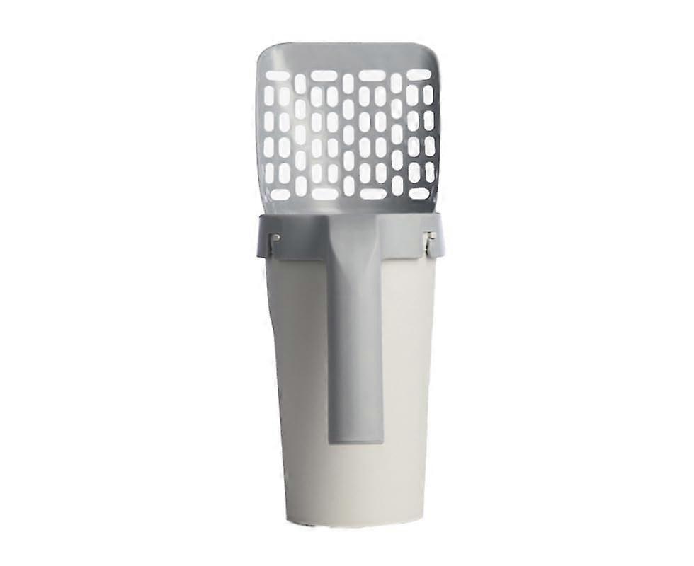 cat litter scoop with holder and waste bin Ref: 4617