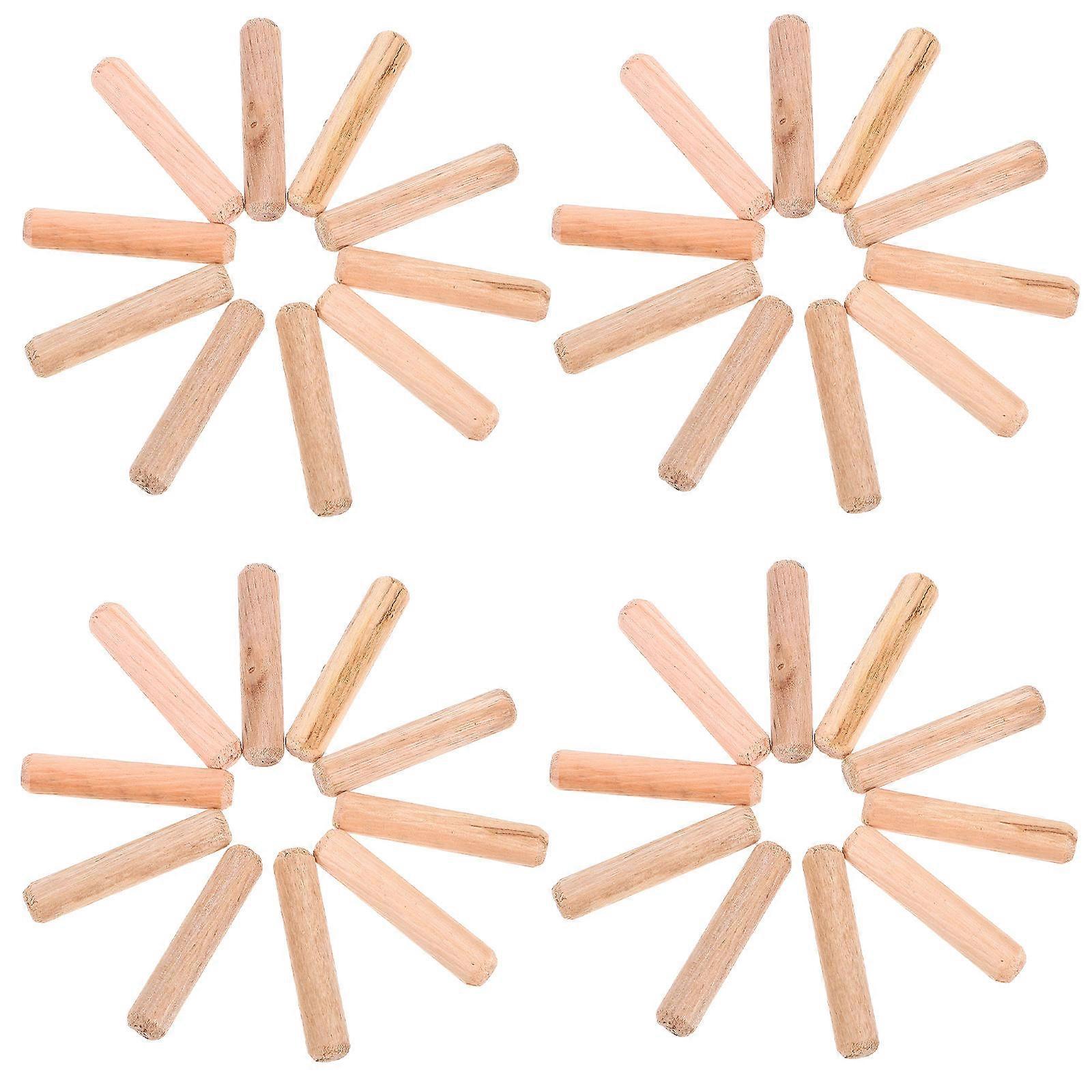 Wood Dowels for Furniture and Crafts Projects Beige Color Precision Craftsmanship