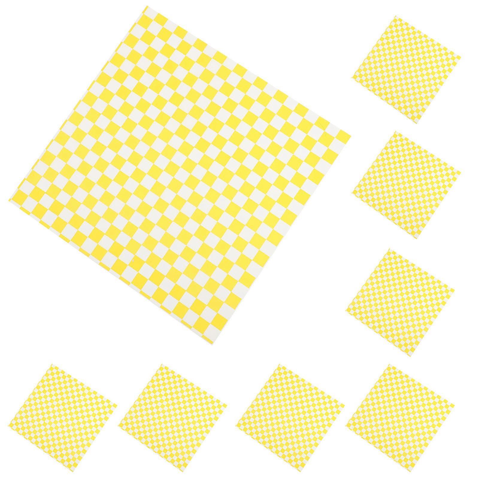 50 Sheets Greaseproof Food Wrapping Paper Liners for Burgers, Sandwiches & Desserts – Multi Functional Baking Paper for Parties & Events, Strong &
