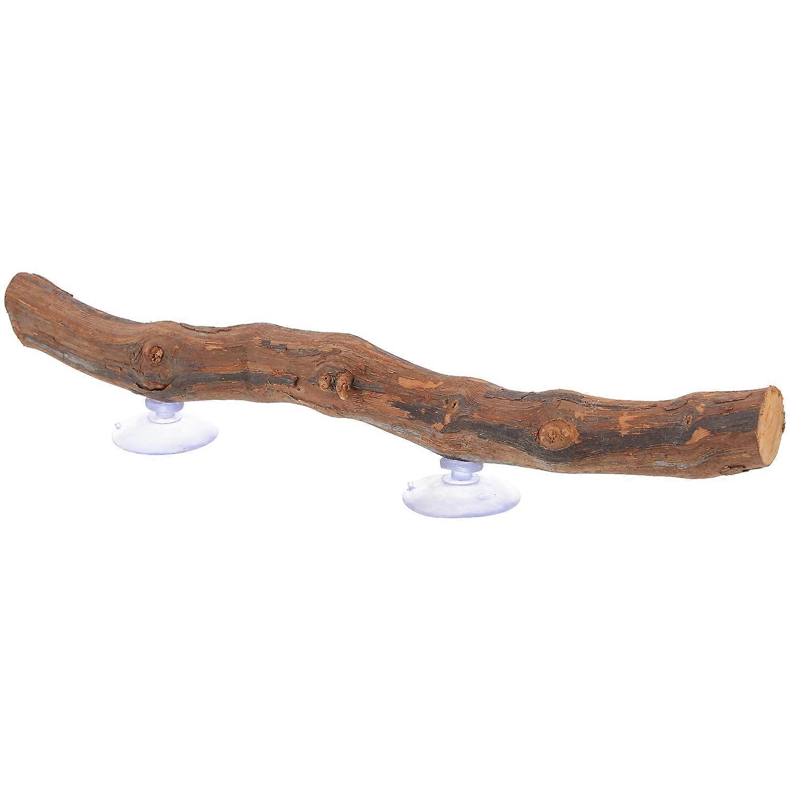 Bearded Dragon Wooden Tree Branch Reptile Accessory Lizard Toy