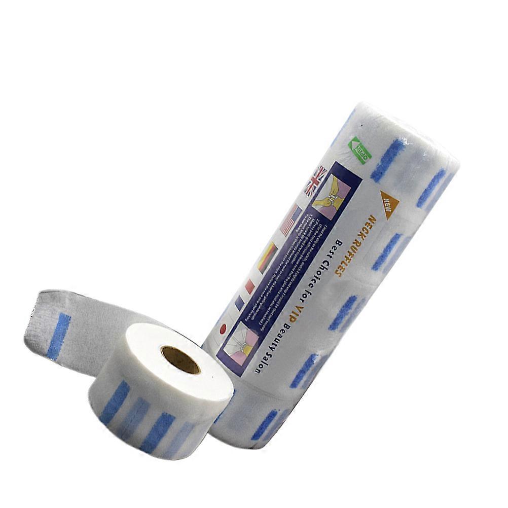 Disposable Neck Paper Collars for Salon Use 5 Rolls White Hairdressing Protector Stretchy Barber