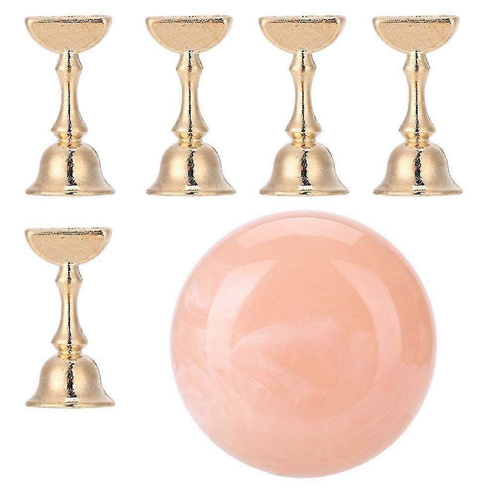 Nail Tips Practice Stand & Display Holder - Pink False Nail Tips Shelf for Nail Art Training & Creative Designs