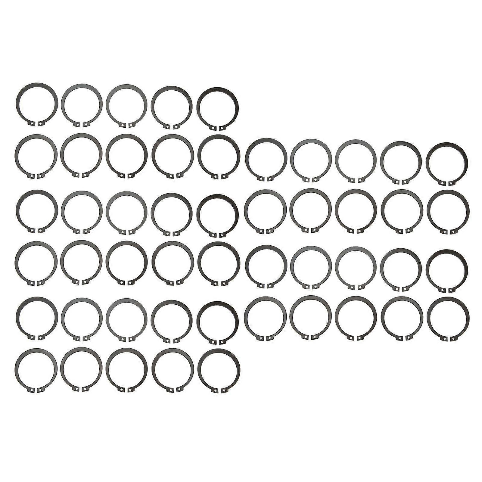 507 AC Compressor Clutch Snap Rings Kit 50Pcs 1.8mm Thickness