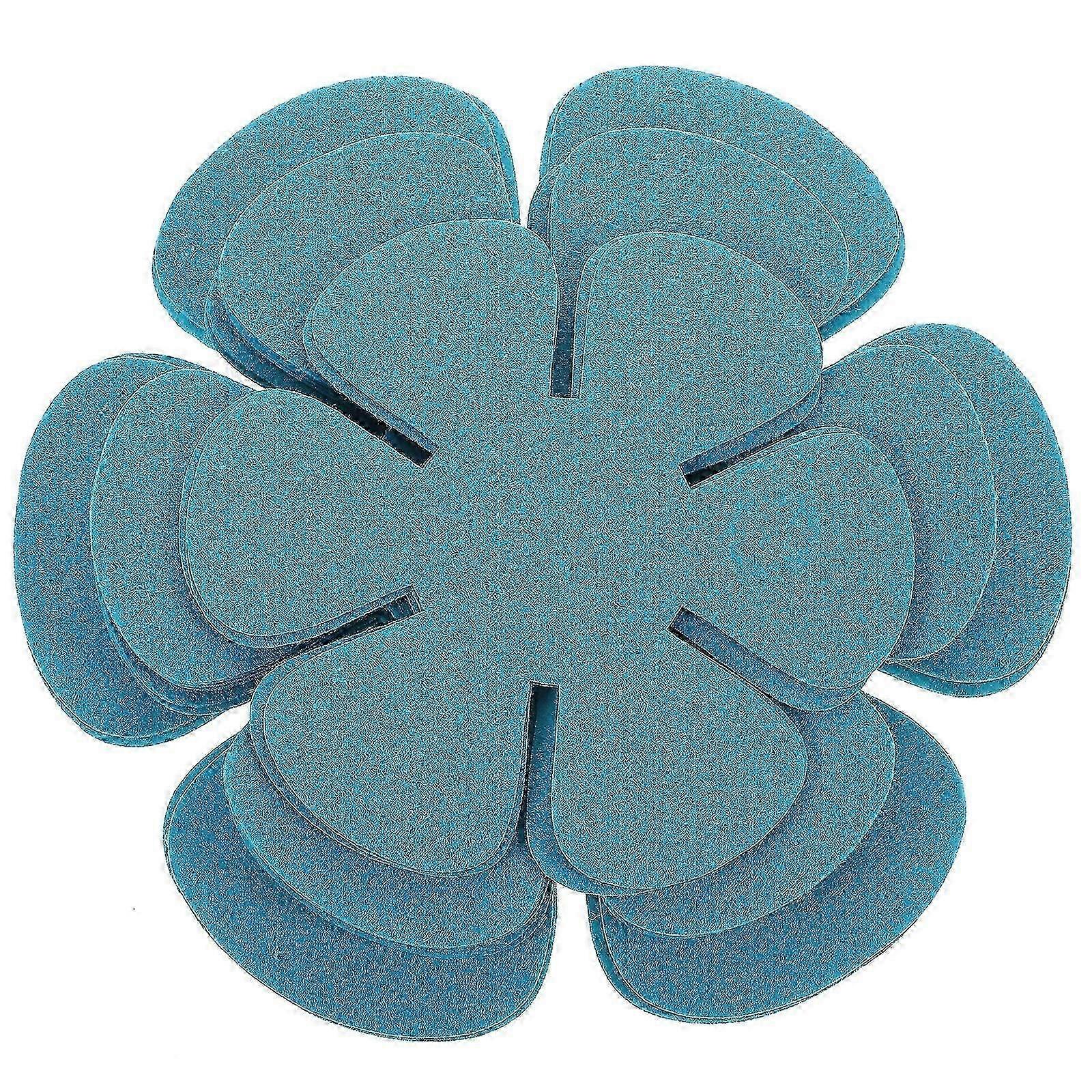 12pcs Non-stick Heat-resistant Table Mats for Cookware and Tableware, Made of Durable Nonwoven Fabric Coasters