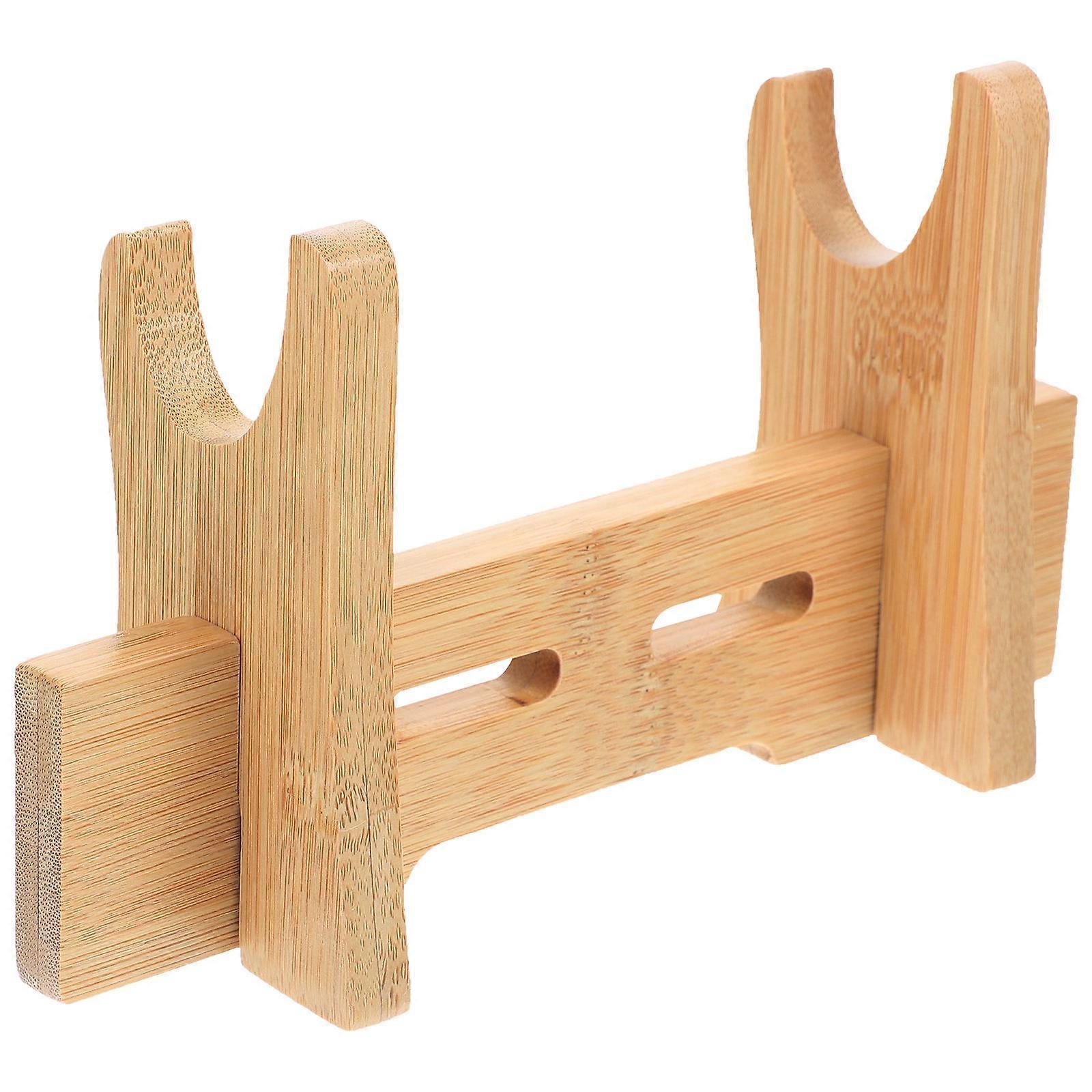 Bamboo Kitchen Holder for Storage Rack Simple Design Beige Color Perfect for Kitchen