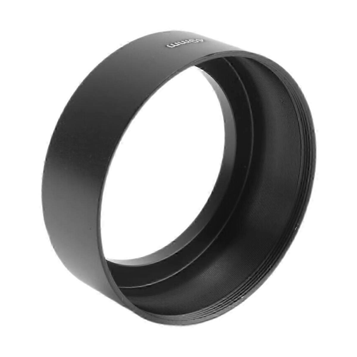 Pomiar mocowania 49 mm Metalowa osłona obiektywu do