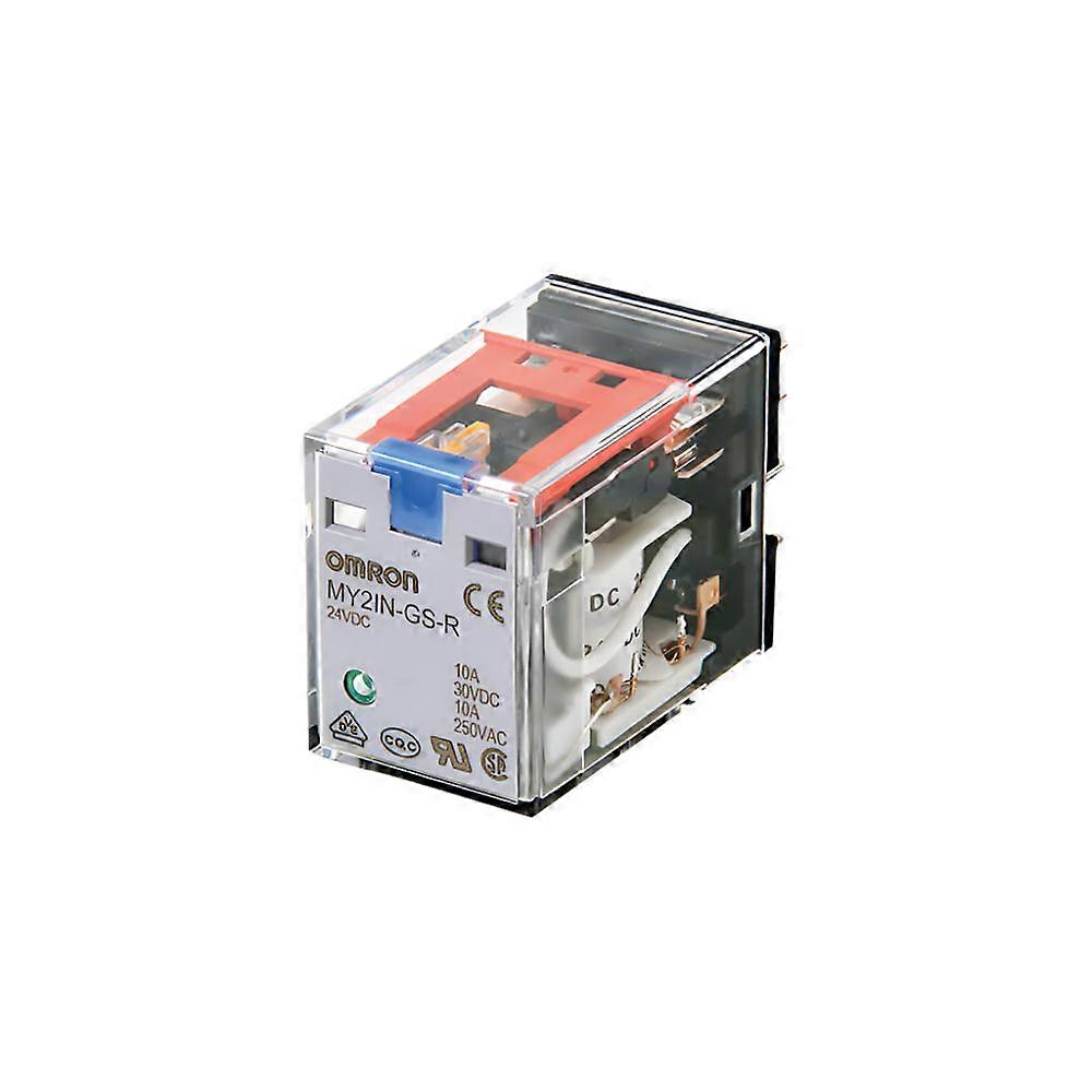 欧姆龙继电器 4pdt 24v 直流插件 My4in-gs-r