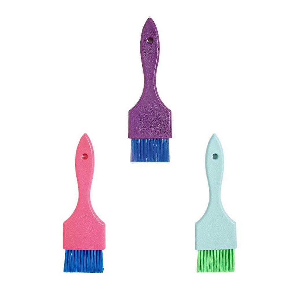 Ergonomic Hair Coloring Brushes For Home Use Ideal For Hair Dyeing Application In Assorted Color, 3Set