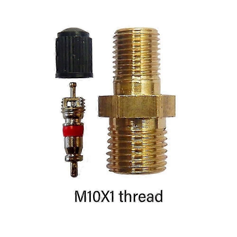 Messing Schrader Ventil 1/4 NPT 1/8 NPT M10 Auto Reifen Ventil Kern Reifen Kupfer Ventil