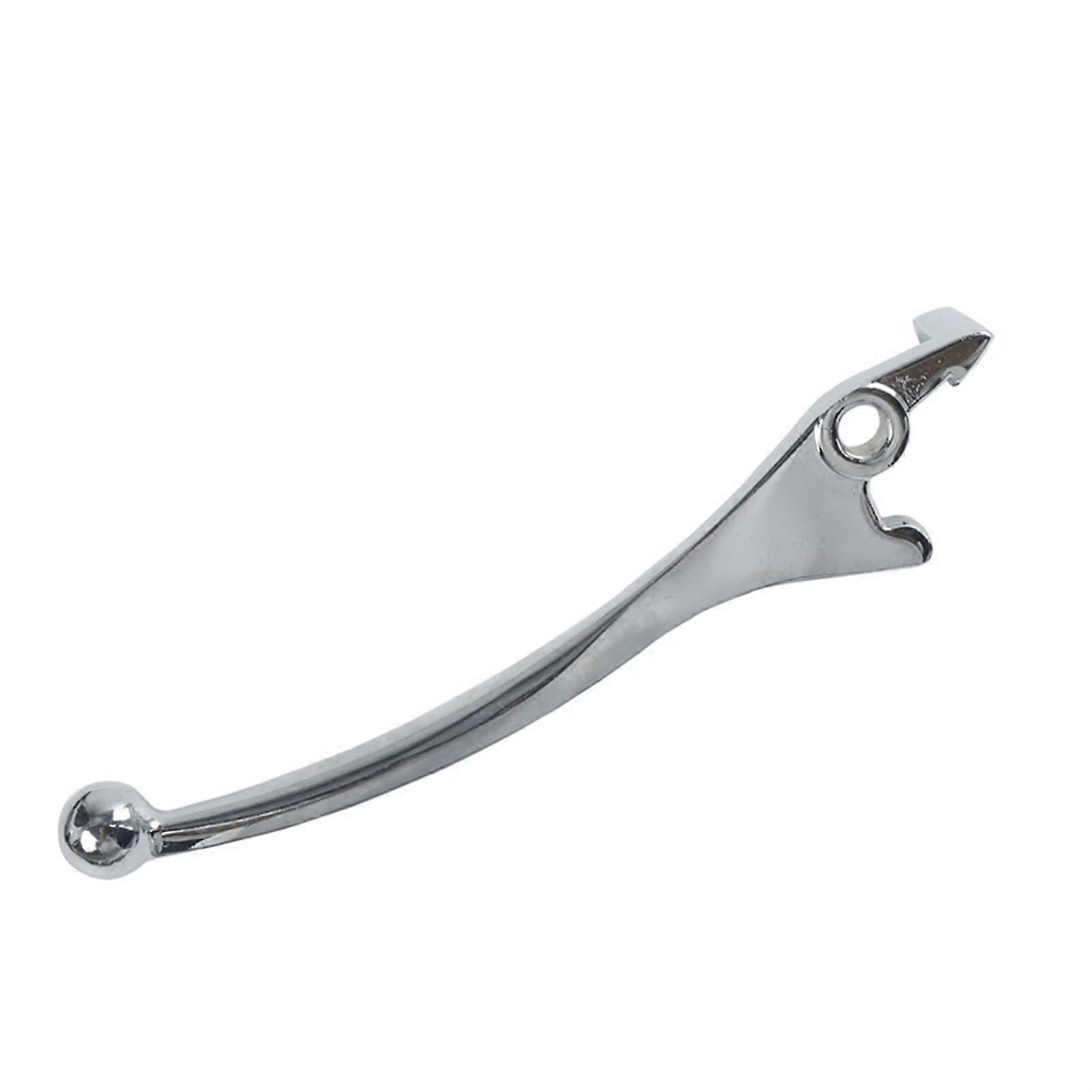 Left and right brake levers, disc brake levers, modified accessories for electric scooters (Silvery Left).