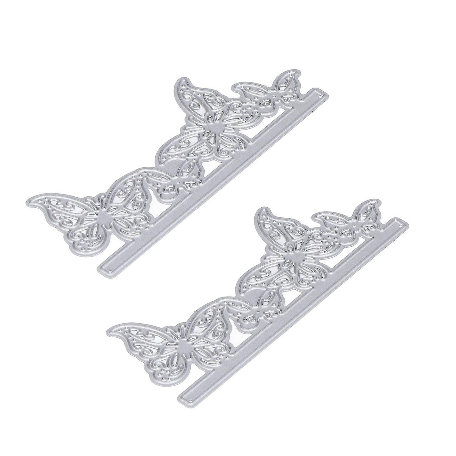2Pcs Cutting Die Simple Operation Convenient Cutting Durable Strong Unique Design Cutting Mold