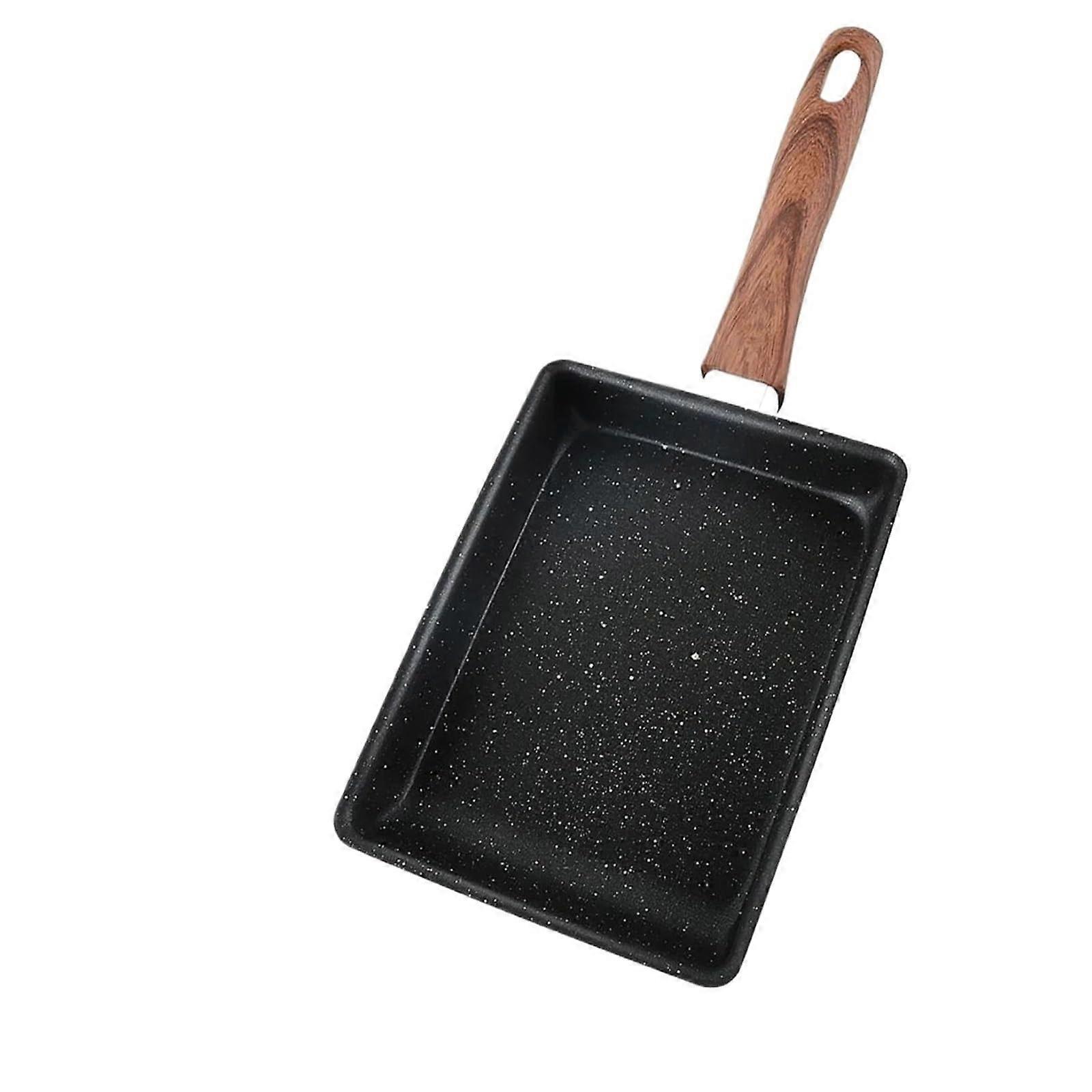 Tamagoyaki Pan NonStick Omelette Pan Tamagoyaki Wok Egg Pan Skillet Rectangle Tamago Pan 1PC