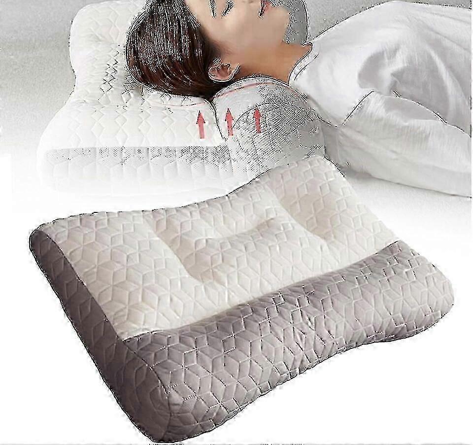 Travesseiro Ortopédico para Apneia do Sono ProEase com Design Ergonômico para Alinhamento das Vias Aéreas e Suporte para Sono Profundo