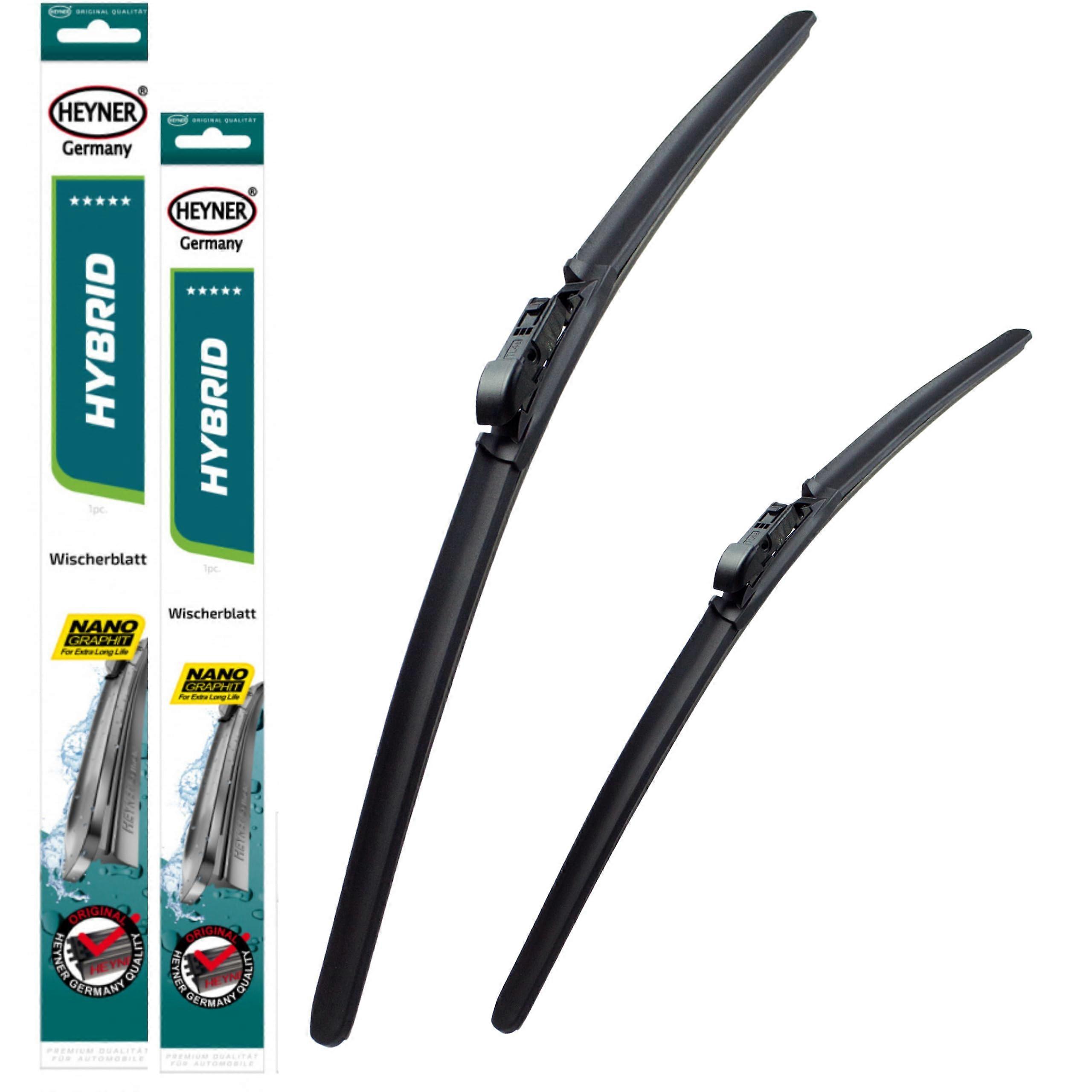 Fits Polestar 2 2019 On Hybrid Windscreen Wiper Blades 23'19' Front Set HH2319ST