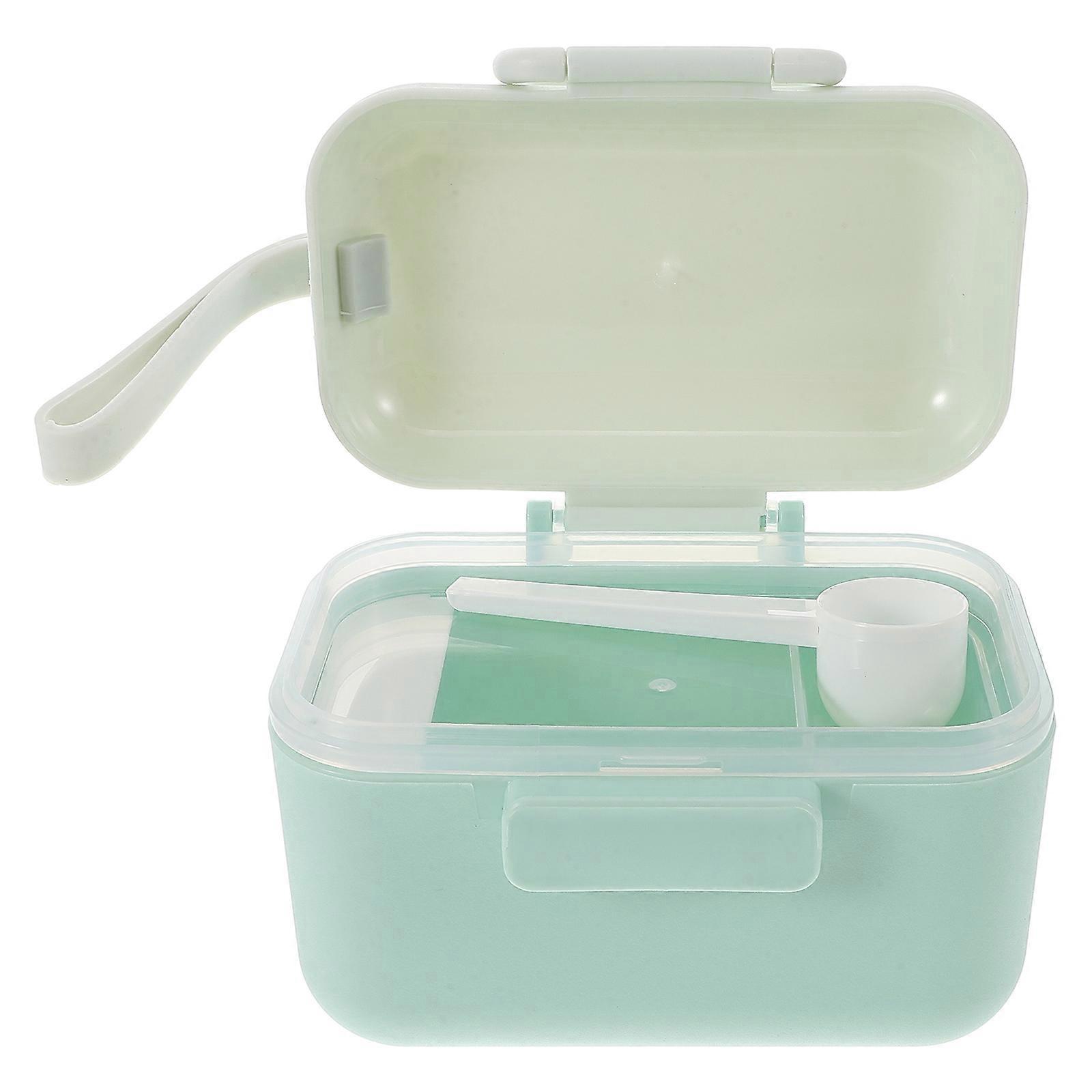 Portable Formula Dispenser for Storage with Scoop Travel Powder Container