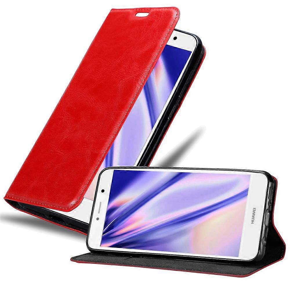Huawei Enjoy 7 PLUS Case - Protective Case with Stand Function and Card Slot