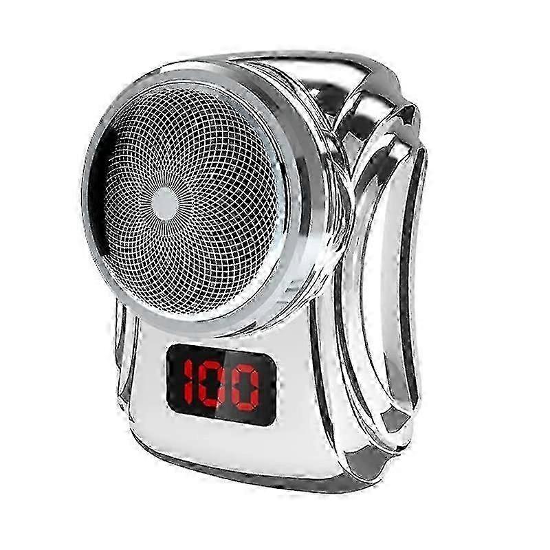 Mini Portable Electric Shaver for Men, USB-C Rechargeable Wet & Dry Travel Razor with Compact Design