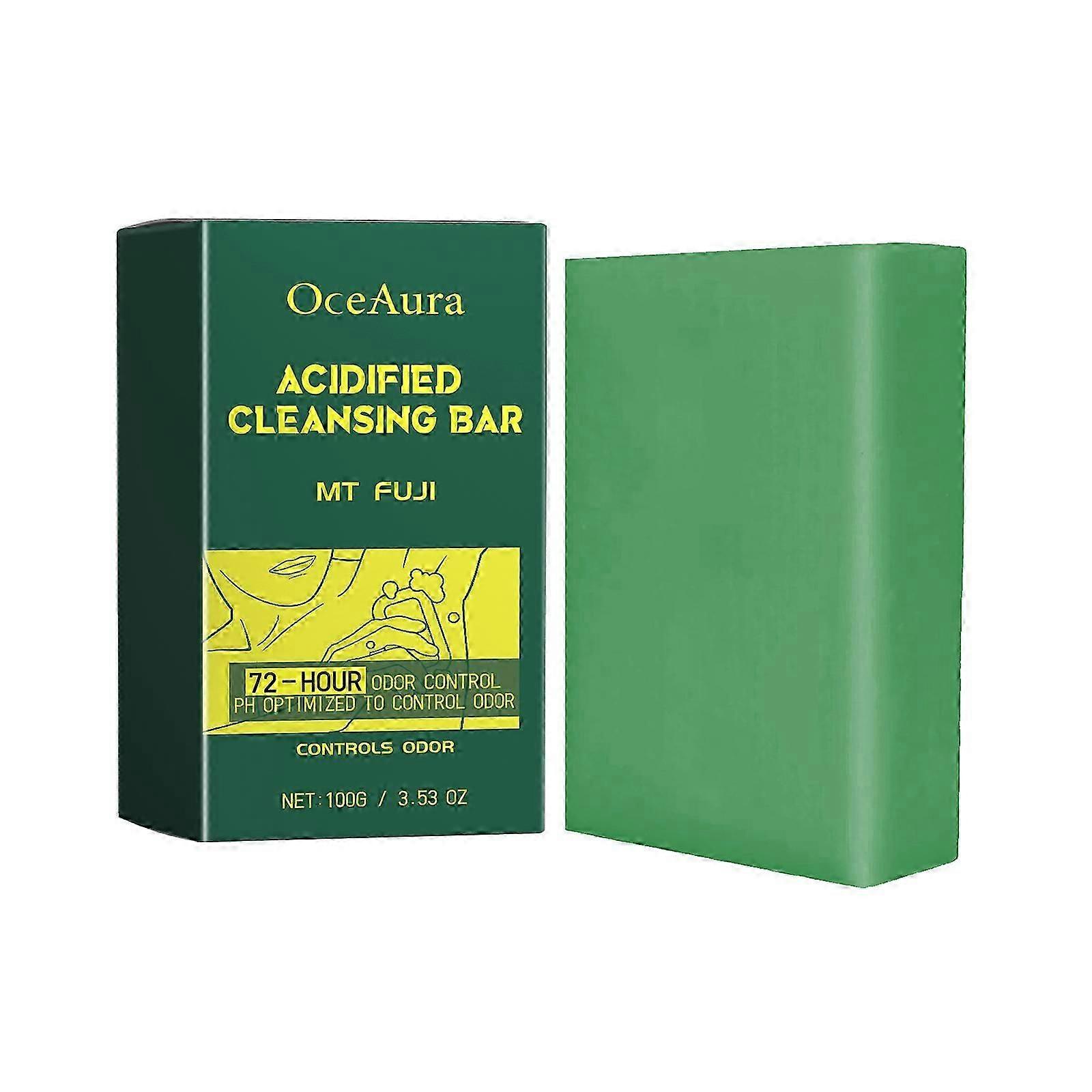 OceAura Odor Removing Soap Exercise Sweating Underarm Odor Body Bathing Cleaning Odor Removing Deodorizing Fragrance Retention