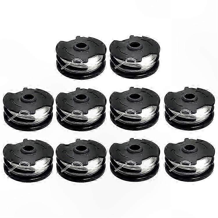 10-Pack Replacement Wire Reels for Lawn Mower Trimmer Heads Compatible with TLP-01 Models