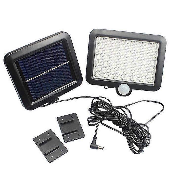56 LED Solar Light Outdoor PIR Motion Sensor Wall Lamp