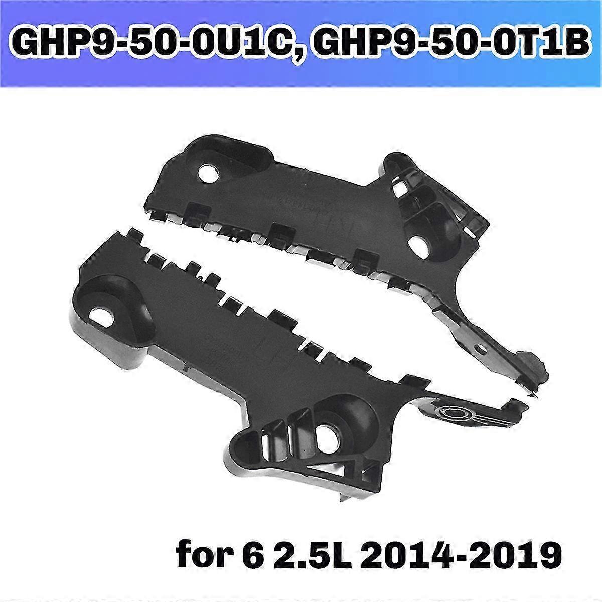 Right & Left Front Bumper Retainer Brackets Brace Support for