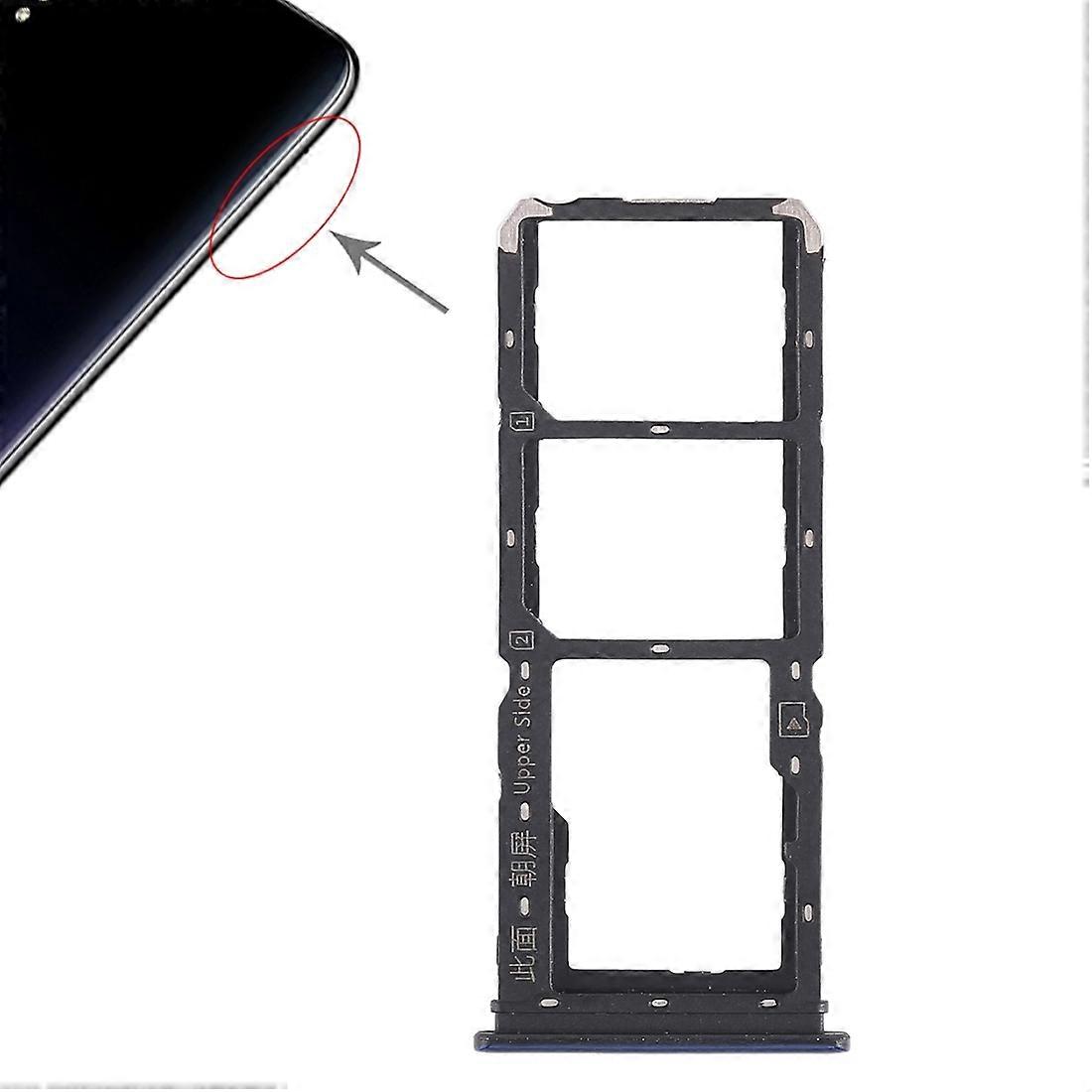 2 x SIM Card Tray + Micro SD Card Tray for Vivo Y97