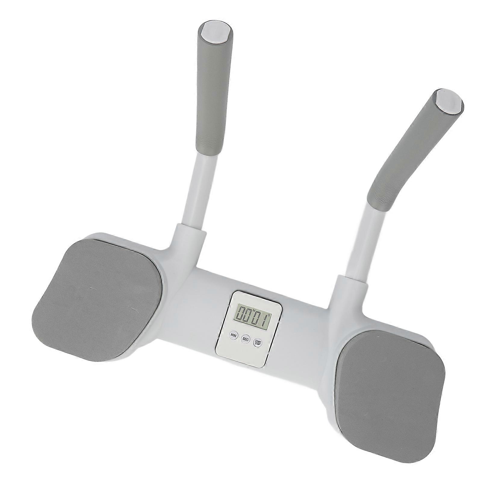 Plank Board Core Trainer with Timer, Adjustable Angle & Non-Slip Handle